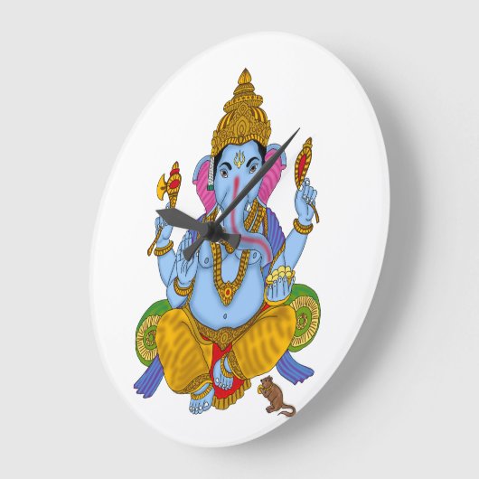 Lord Ganesha Clock Grote Klok (Hoek)
