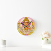 Lord Ganesha Clock Ronde Klok (Huis)