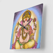 Lord Ganesha decoratieve wandklok (Hoek)