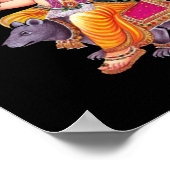 LORD GANESHA - Ganapati, Vinayaka en Pillaiyar Poster (Hoek)