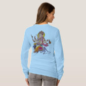 LORD GANESHA - Ganapati, Vinayaka en Pillaiyar T-shirt (Achterkant volledig)
