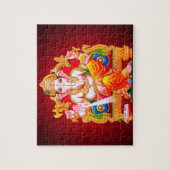 Lord Ganesha Hindu God Puzzle Legpuzzel (Verticaal)