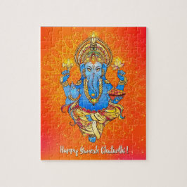 Lord Ganesha Hindu God Puzzle Legpuzzel