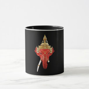 Lord Ganesha in Thaise traditionele Khon-maskerkun Mok