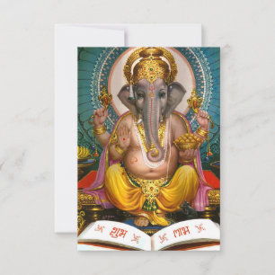 Lord Ganesha Indian Hindu Yoga Spiritueel