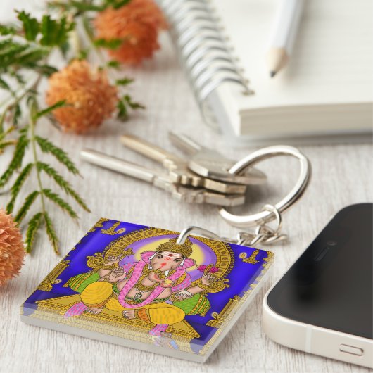 Lord Ganesha Keychain (Voorkant Rechts)