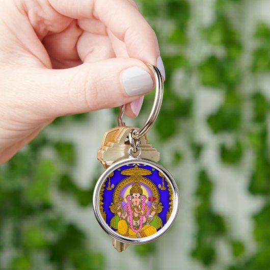 Lord Ganesha Keychain (Hand)