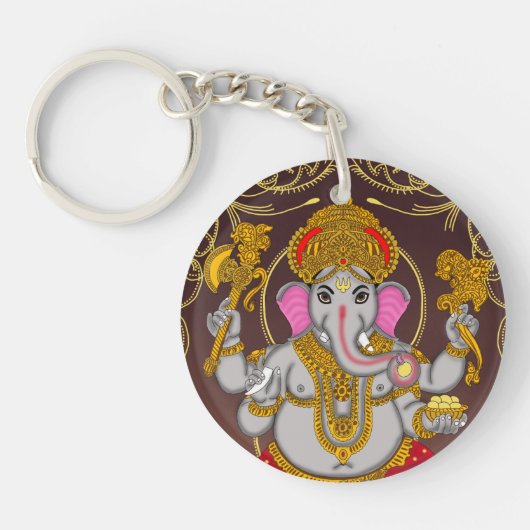 Lord Ganesha Keychain (Voorkant)