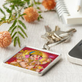 Lord Ganesha Keychain (Zijkant)
