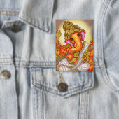 Lord Ganesha Knop Button (Insitu)