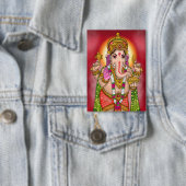 Lord Ganesha Knop Button (Insitu)