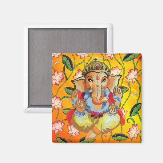 Lord Ganesha Magneet (Voorkant / Achterkant)