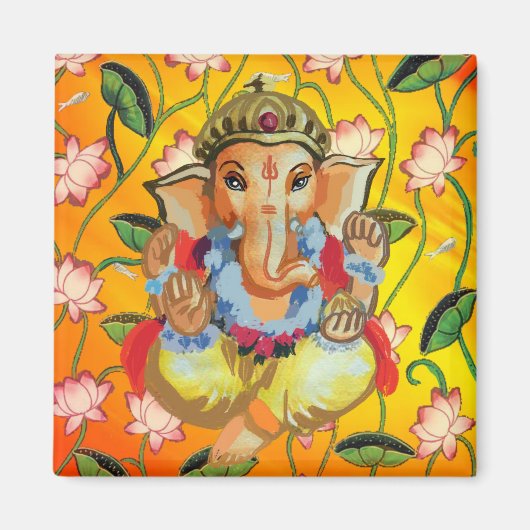 Lord Ganesha Magneet (Voorkant)