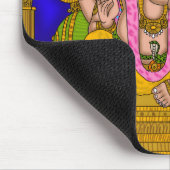 Lord Ganesha Mouse Pad Muismat (Hoek)