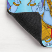 Lord Ganesha Mouse Pad Muismat (Hoek)