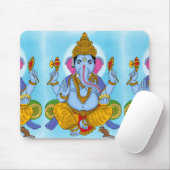 Lord Ganesha Mouse Pad Muismat (Met muis)