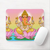 Lord Ganesha Mouse Pad Muismat (Met muis)
