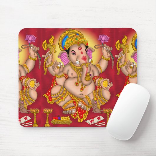 Lord Ganesha Muismat (Met muis)