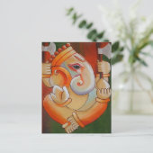 Lord Ganesha Post Card Briefkaart (Staand voorkant)