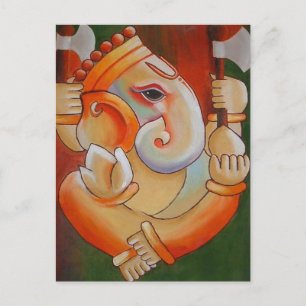 Lord Ganesha Post Card Briefkaart