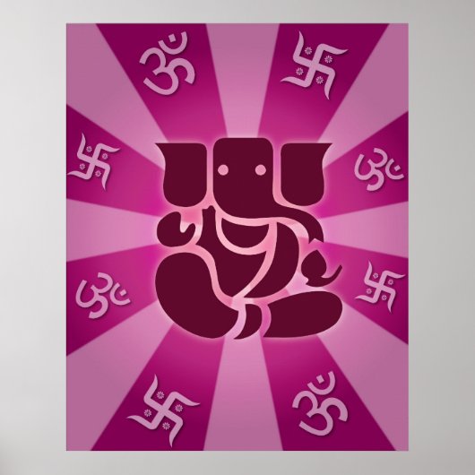 Lord Ganesha Poster (Voorkant)