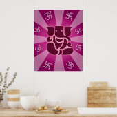 Lord Ganesha Poster (Keuken)