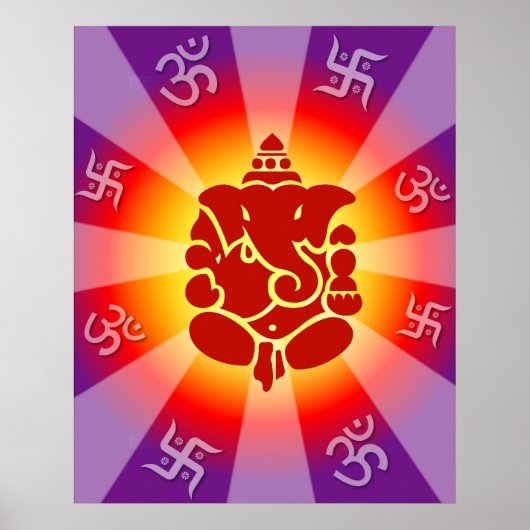 Lord Ganesha Poster (Voorkant)