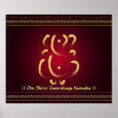 Lord Ganesha - Poster (Voorkant)