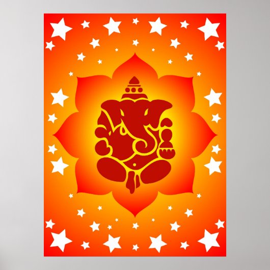 Lord Ganesha Poster (Voorkant)