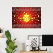 Lord Ganesha Poster (Thuiskantoor)