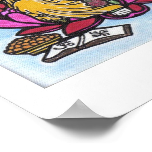 Lord Ganesha Poster (Hoek)