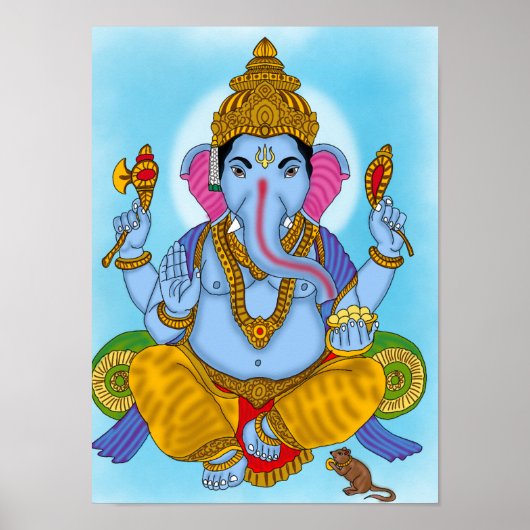 Lord Ganesha Poster (Voorkant)