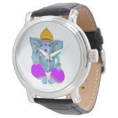 Lord Ganesha print horloge (Gekanteld)