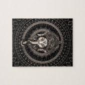 Lord Ganesha - Sepia Black Legpuzzel (Horizontaal)