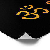 Lord Ganesha Sign Poster (Hoek)