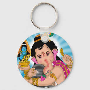 Lord Ganesha Sleutelhanger