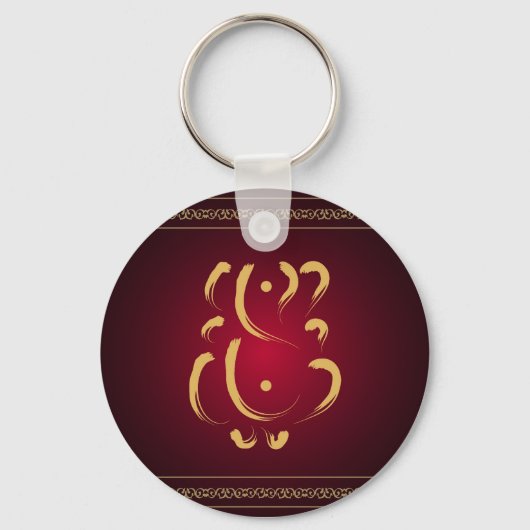 Lord Ganesha - Sleutelhanger (Voorkant)