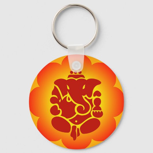 Lord Ganesha Sleutelhanger (Voorkant)