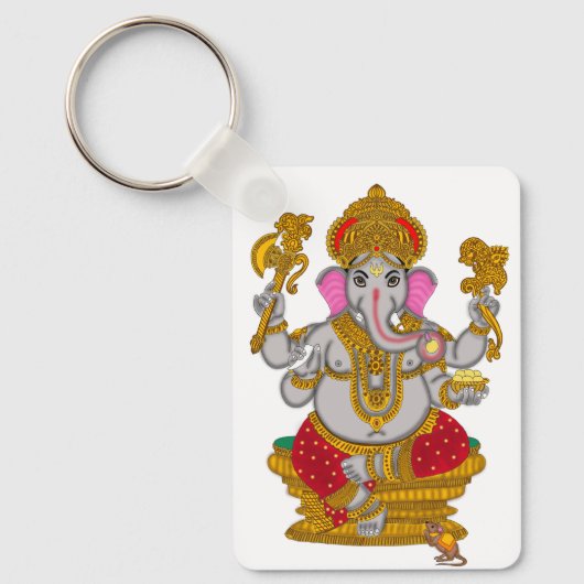 Lord Ganesha Sleutelhanger (Voorkant)