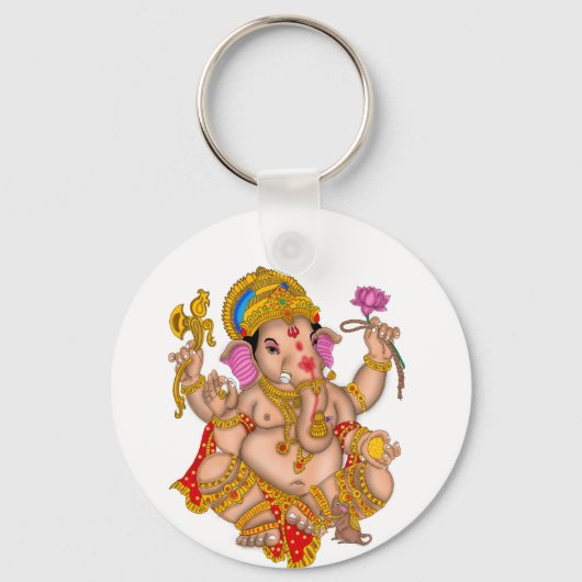 Lord Ganesha Sleutelhanger (Voorkant)