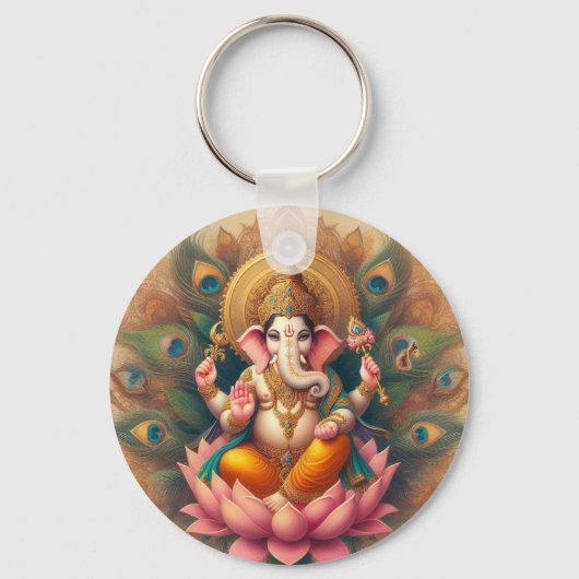 Lord Ganesha Sleutelhanger (Voorkant)