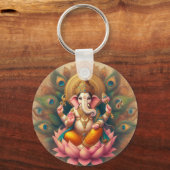Lord Ganesha Sleutelhanger (Achterkant)