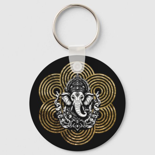 Lord Ganesha Sleutelhanger (Voorkant)