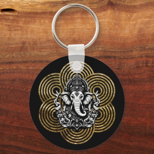 Lord Ganesha Sleutelhanger (Voorkant)