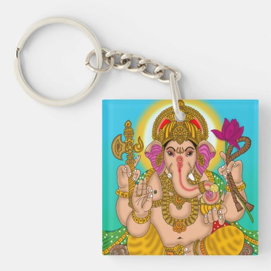 Lord Ganesha Sleutelhanger (voorkant)
