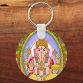 Lord Ganesha-sleutelhanger Sleutelhanger (Voorkant)