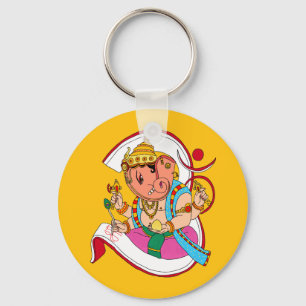 Lord Ganesha-sleutelhanger Sleutelhanger