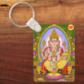Lord Ganesha-sleutelhanger Sleutelhanger (Voorkant)