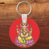 Lord Ganesha-sleutelhanger Sleutelhanger (Voorkant)