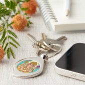 Lord Ganesha-sleutelhanger Sleutelhanger (Zijkant)